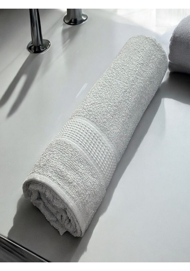 Muteks Büyük Boy Banyo Havlusu, Duş Havlusu, Tek Silgi 95 X 145cm Gri