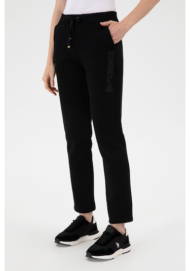 U.s. Polo Assn. Kadın Siyah Eşofman Altı 50313583-vr046 Siyah