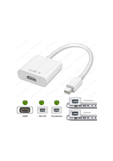Mini Displayport - Hdmı Çevirivi Video Adaptörü