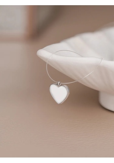 Lucente Balıkçılık İpi Kolye Kalp 925 Ayar Gümüş 327293798 Gümüş
