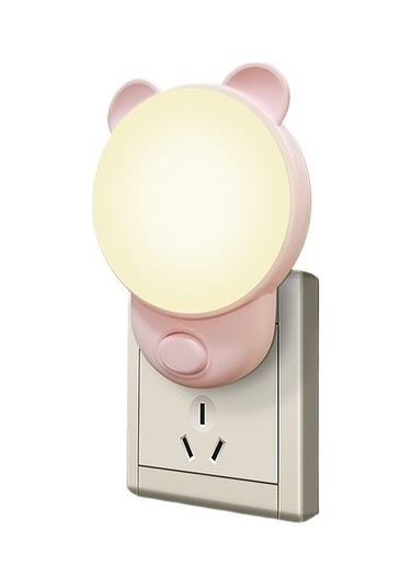 Metabagua Hannah Peach Yeni Ve Benzersiz Anahtar Ayı Takılabilir Gece Lambası Takılabilir Aydınlatma Sıcak Işık Uyku Lambası 0ybıxy Açık Pembe