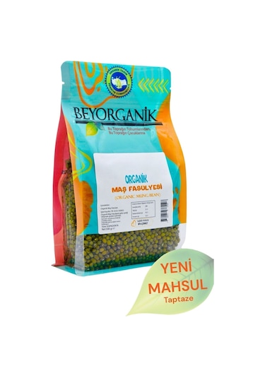 Beyorganik Organik Maş Fasulyesi 500 G
