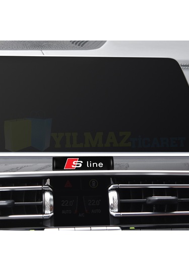 Audi S Line Kapı Kolu Torpido Konsol Ayna Damla Silikon Araba Oto Sticker Etiket Yapıştırma