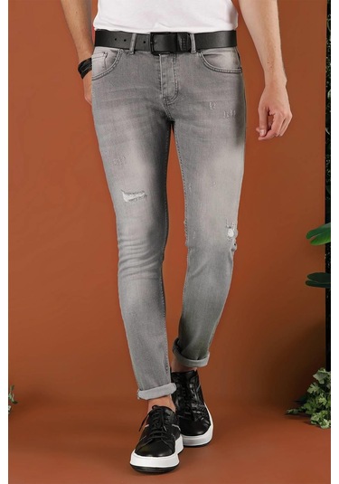 Denim Pnt 109 Gri Jean Pantolon Gri