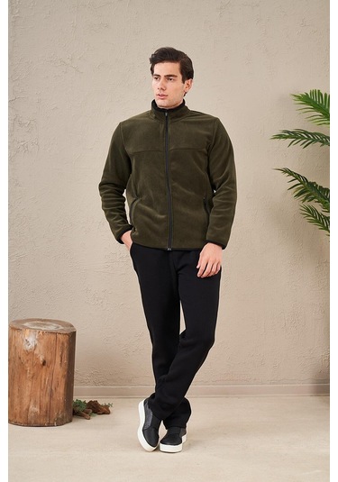 Pjs 23714 Erkek Fermuarlı Polar Eşofman Takım 001