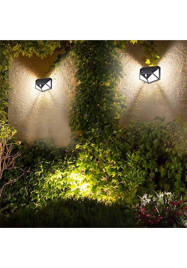 Forlife 40watt Güneş Enerjili Solar Bahçe Duvar Armatürü