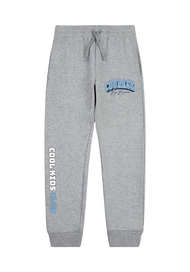 Fyk Kids Baskı Detaylı Cepli Paça Lastikli Erkek Çocuk Eşofman Altı 5'li - Çok Renkli