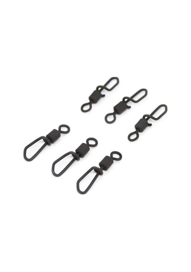 Muqzı Spor Aksesuarı 20 Adet Amerikan Tarzı Hızlı Değişim Döner Balıkçılık Terminali Aksesuar Mücadele