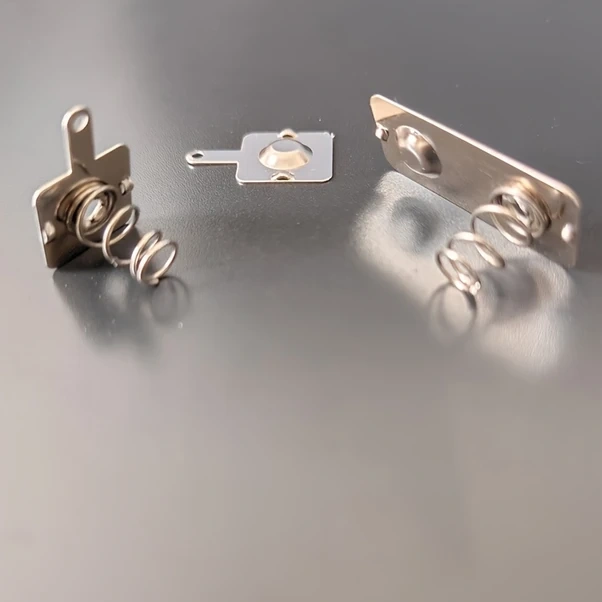 Topshop1 Aa Pil Metal Yaylı Kontakları 10set 30parça Pil Tamir Dıy