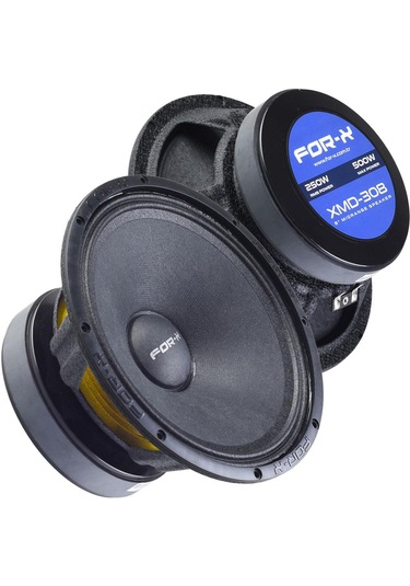 For-x Xmd Midrange 20 Cm 500 Watt 250 Rms Yeni Seri Hoparlör