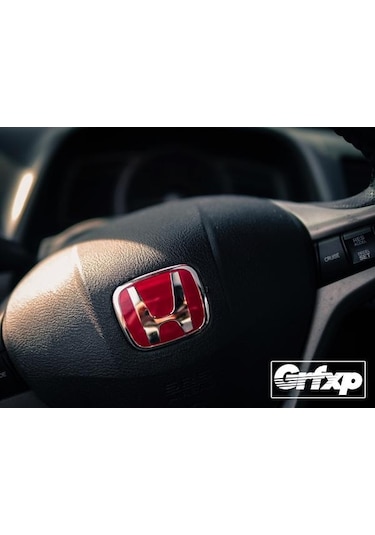 Honda Civic 2006-fd6 Kırmızı H Direksiyon Ablem-logo
