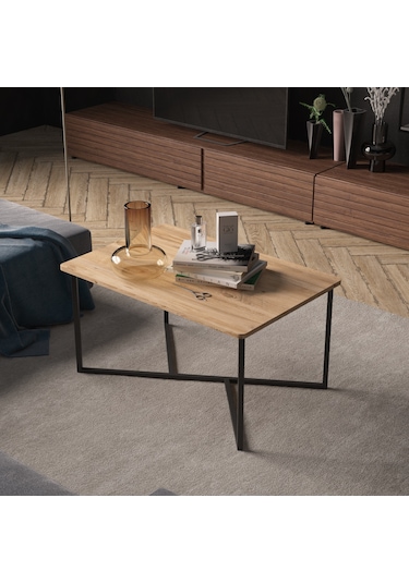 Retodesign Çapraz Orta Sehpa Atlantik Çam