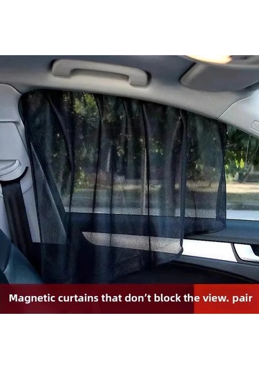 Hightower Manyetik Araç Güneşlik Ön Cam 1 Parça Uv Koruma Kaliteli Mesh Seyahat