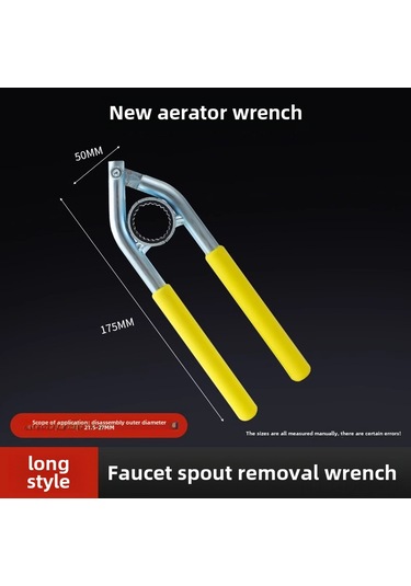 Dofolink Mutfak Ve Banyo Lavabo Musluk Su Çıkış Ağızı Filtre Açma Tornaçısı Uzun Tip Tamir Aracı Diğer