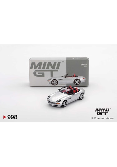 Mini Gt 1/64 Bmw Z8 Silver 998 1/64