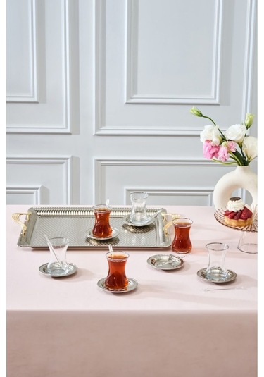 Karaca  Nehir 19 Parça Çay Seti