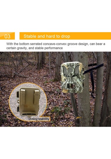 Açık Takip Kamerası Ip66 Su Geçirmez Yaban Hayatı Avcılık Çok Renkli Çok Renkli