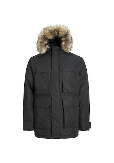 Jjstar Parka Jacket Siyah12256892 Cok Renklı