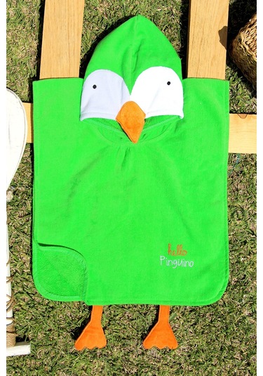 %100 Pamuk 45x50 Kadife Bebek-çocuk Panço Standart