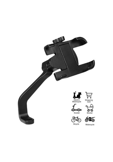 Motosiklet Cep Telefonu Tutucu, Dayanıklı Alaşımlı Motor Montajı C0p7