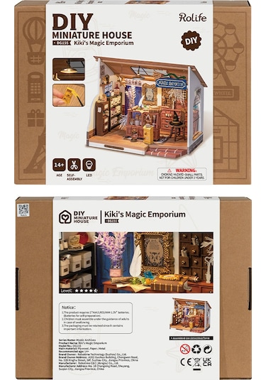 Rolife Kiki's Magic Emporium - Kendin Yap Minyatür Maket