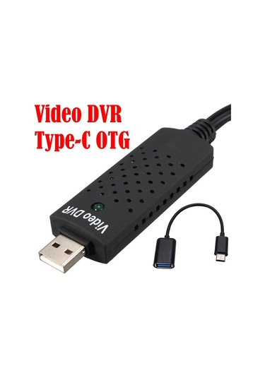 Utv007 Android Chip Otg Type-C 3.1 Kablo Windows 10 Capture Kartı