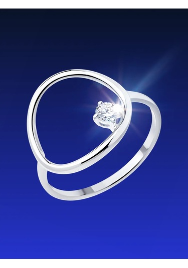 Sokolov 925 Ayar Gümüş Mücevher Klasik Yüzük 208955026 Gri