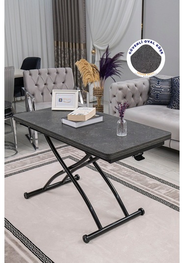 Juppo Üst Tabla Mdf Kartal Oval Köşe Alt Siyah Dışa Kıvrım