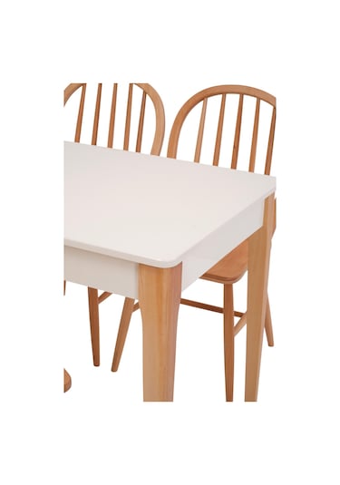 Paris Lak Panel Mdf Otomatik Açılır Mutfak Masası 70x110cm Bej