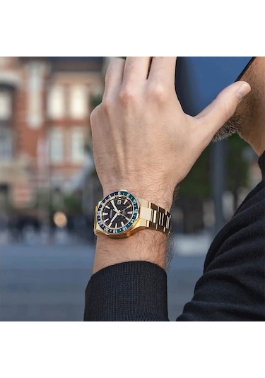 Citizen Series8 Automatic Gmt Nb6033-51e Erkek Kol Saati Altın