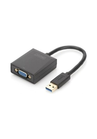 Digitus Usb'Den Vga'Ya Çevirici.Vga 1080P.Usb 3.0 Da-70840