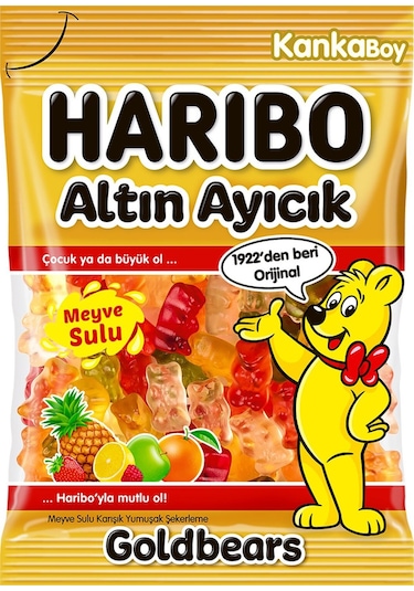 Haribo Altın Ayıcık ve Happy Cola Şekerleme 20 x 80 G