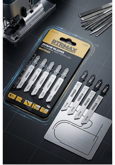 Rtrmax Rh17660 Metal Normal Kesim Dekupaj Testere Ağzı