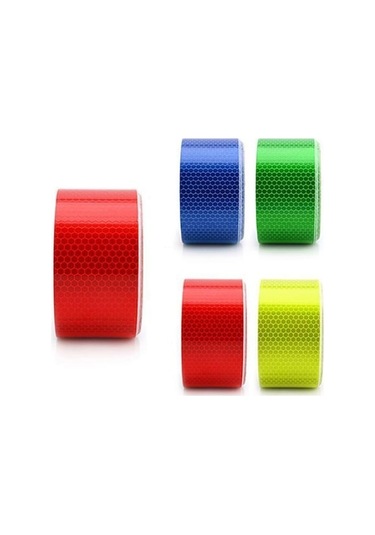 Novahub 1 Rulo 3 M Yansıtıcı Güvenlik Uyarı Barizlik Bant Filmi Araba Gövde Etiketi