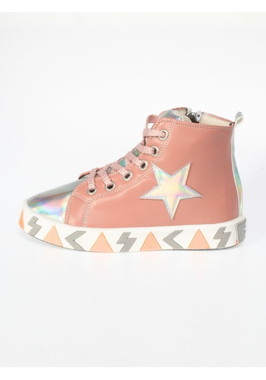 Star Shine Somon Kız Çocuk Sneakers Somon