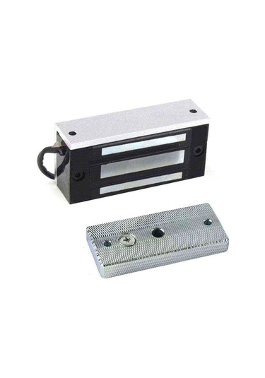 Lockway Manyetik Kilit 60kg Tutma Gücü Gri