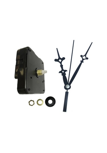 Lemestar Sessiz Tarama Saniye Quartz Saat Motoru, Plastik-alüminyum Dıy Seti, Dekoratif İçin Uygun, Pil Dahil Değil Çok Renki