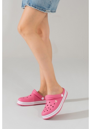 Carlaverde Doktor Hemşire Aşcı Havuz Günlük Comfort Terlik 5001 Fusya Fuşya