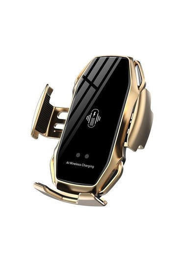 Joyhub Kablosuz Şarj Otomatik Indüksiyon Hızlı Şarj Sarı Havalandırma Faht0z