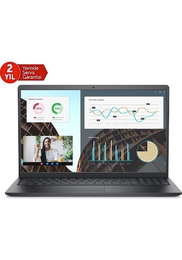 Dell Vostro 3530 N1605PVNB3530EMEA-T61 i7-1355U 40 GB 2 TB SSD 15.6" W11P Dizüstü Bilgisayar