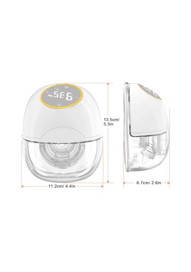 Giyilebilir Göğüs Pompası Eller Serbest Elektrikli Göğüs Pompası