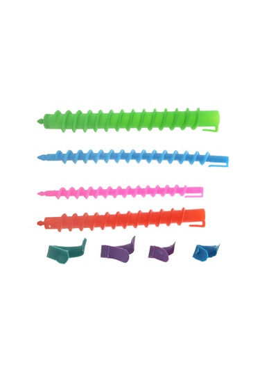 Vkemall Isı Gerektirmeyen Çok Amaçlı Saç Maşası Seti - 4 Farklı Model Ve Renk Seçeneği