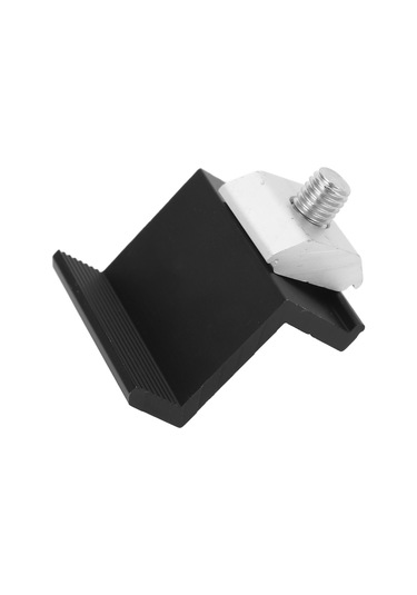 Yaozixa 12 Adet Alüminyum Z Tipi Güneş Paneli Uç Klembi - 45mm, Dayanıklı, Kolay Kurulum, Çiftlik/rv/uzaylar İçin