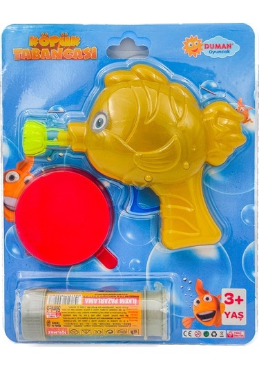 Işıklı Sarı Balık Köpük Tabancası