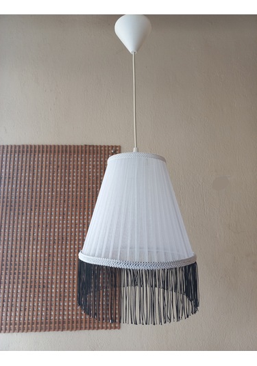 N-62 Siyah Organze Yatak Odası Çocuk Ve Bebek Odası Avize Siyah