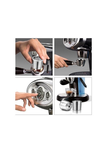 Suntek Kahve Kapsül Filtresi Üniversal Fit Espresso Kahve Makinesi Ile Uyumlu