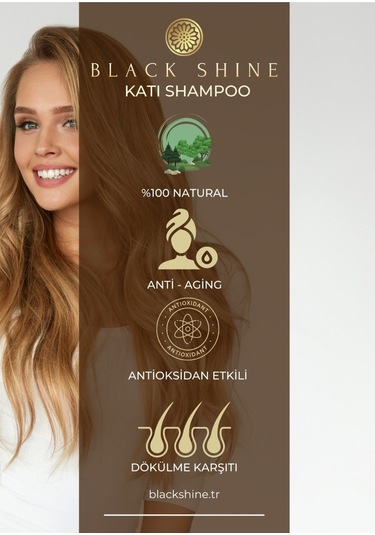 Black Shine Bs Saç Dökülmelerine Karşı Kolajen Katkılı Katı Şampuan 100 G