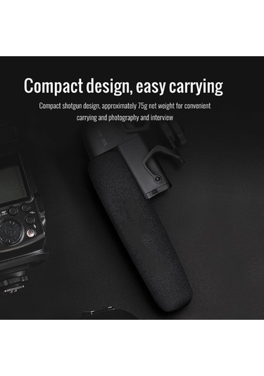 Didadodo Φ10mm Condenser Super-cardioid Mikrofon, 50hz-16khz Frekans, -25db Sensite, 1.5v Aa Pil İle Çalışır Pil Hariç, Yüksek Kalite Ses İzleme,