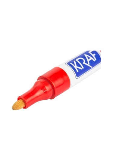 Kraf 830 Paint Markör Kalem Kırmızı 12'Li