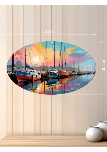 50x30cm Uv Baskılı Özgün Mdf Tablo V3